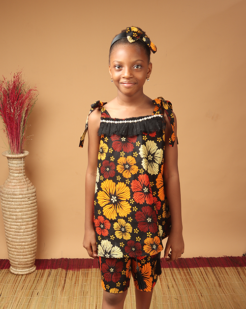 Ijo Set with matching Headband